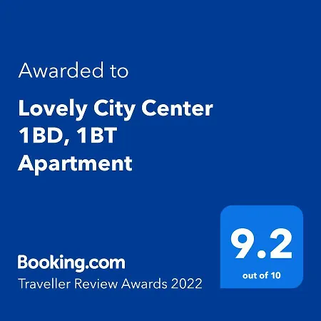 Lovely Center 1bd, 1bt